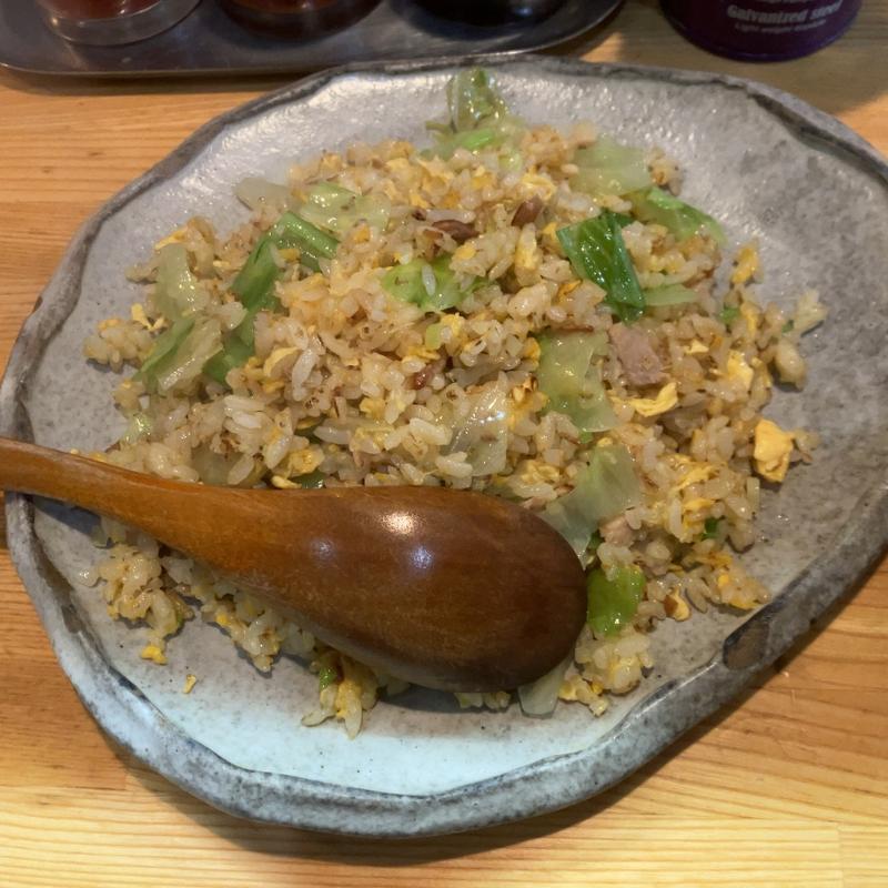 レタス入りチャーハン(担担 四条本店)