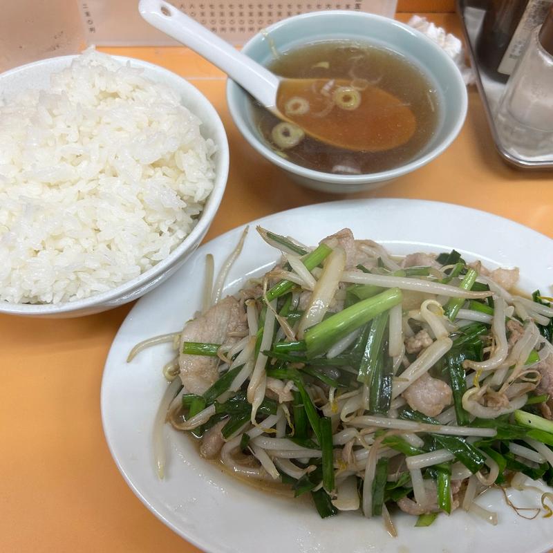 肉ニラ炒め(中華一番)