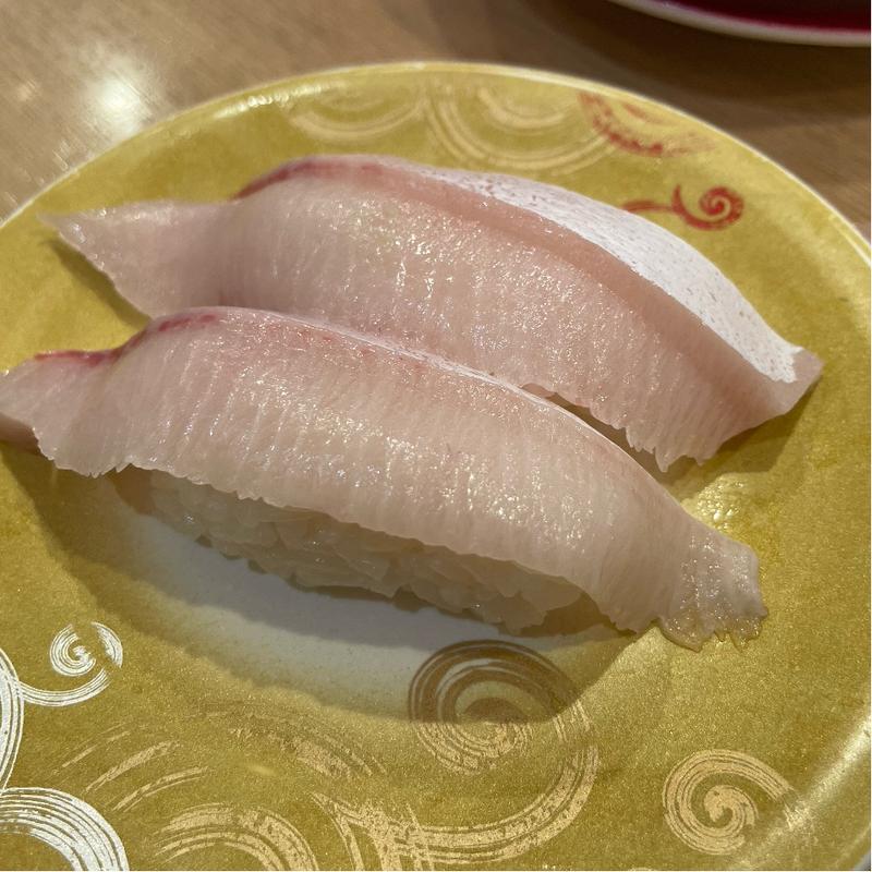 黒瀬ブリ(回転寿し トリトン 北8条光星店)