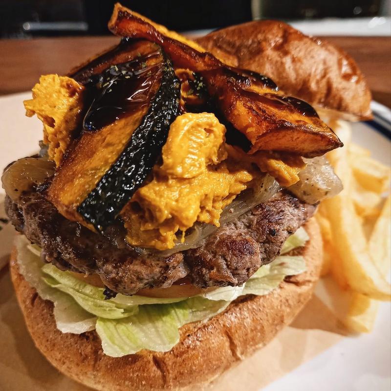 パンプキンバーガー(H's Burger stand & Bar)