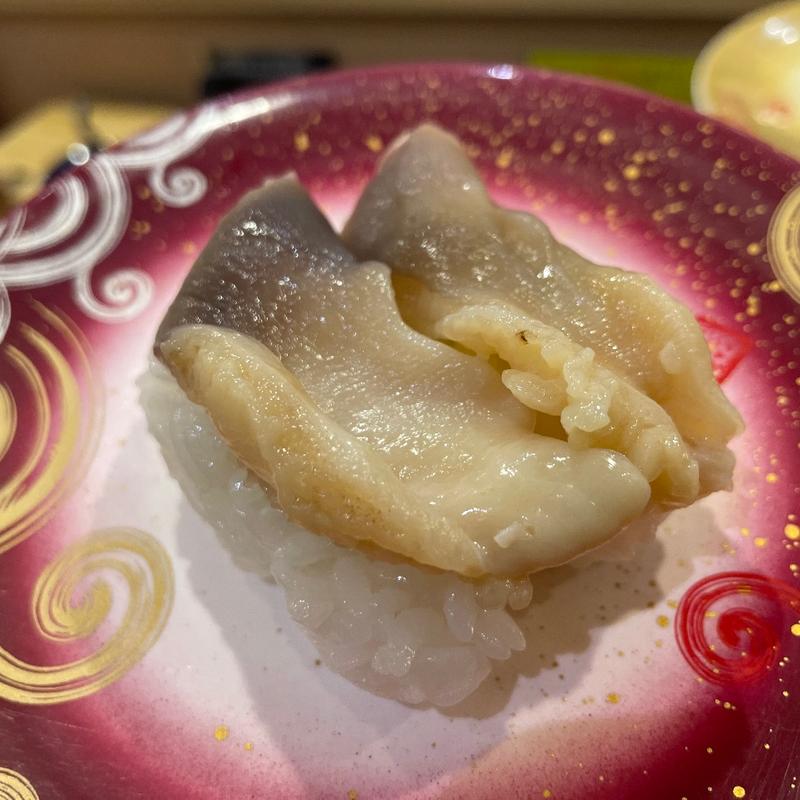 活ほっき貝(回転寿し トリトン 北8条光星店)