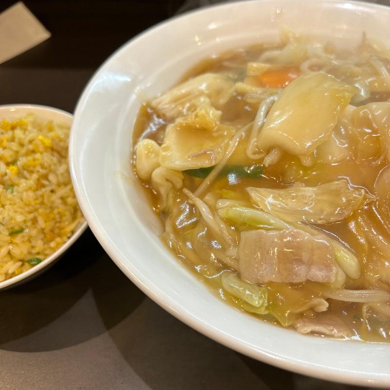 揚げ焼きそば Aセット(＋ミニ炒飯)(一味 （いちあじ）)