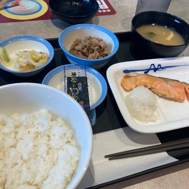 焼鮭朝定食(松屋 高津店 )