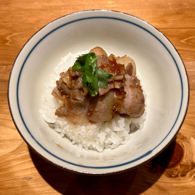 チャーシューごはん(小)(麺 ふじさき)