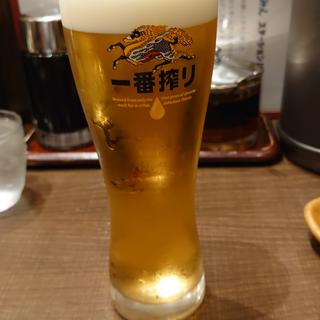 キリン一番搾り生ビール(宇都宮みんみん ステーションバル)