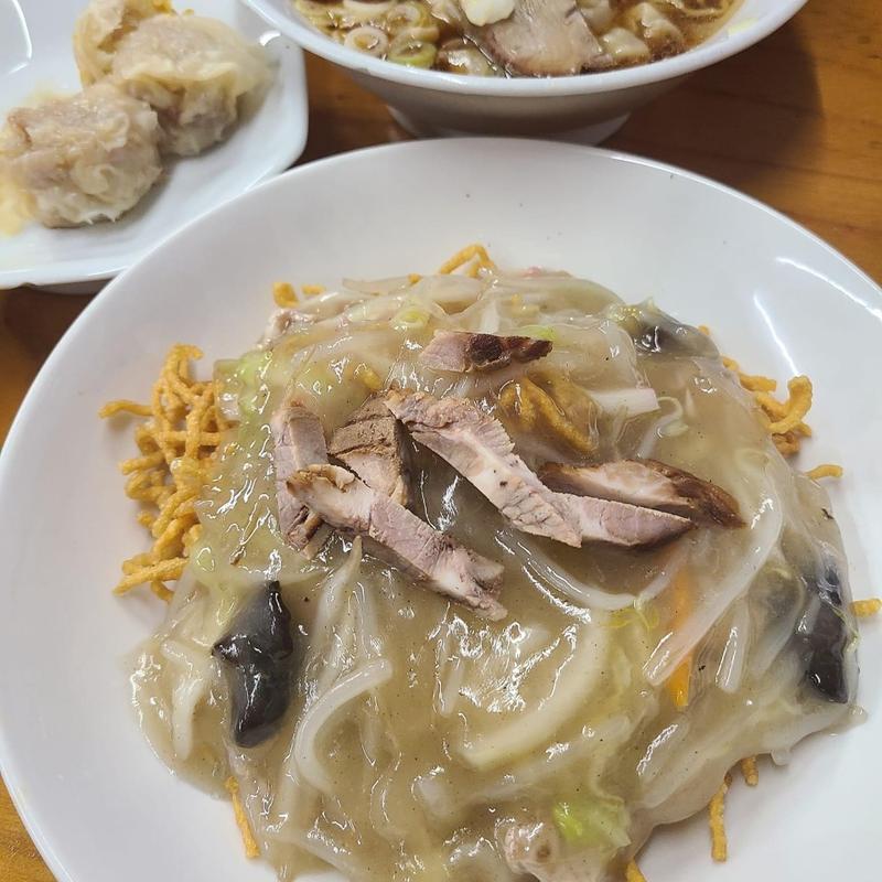 かた焼きそば(来集軒 （らいしゅうけん）)