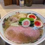 全部入りわんたん麺 白だし