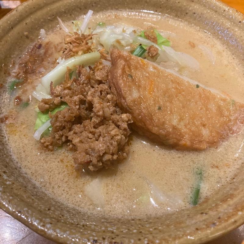 九州麦味噌野菜らーめん(麺場 田所商店 本郷台店)