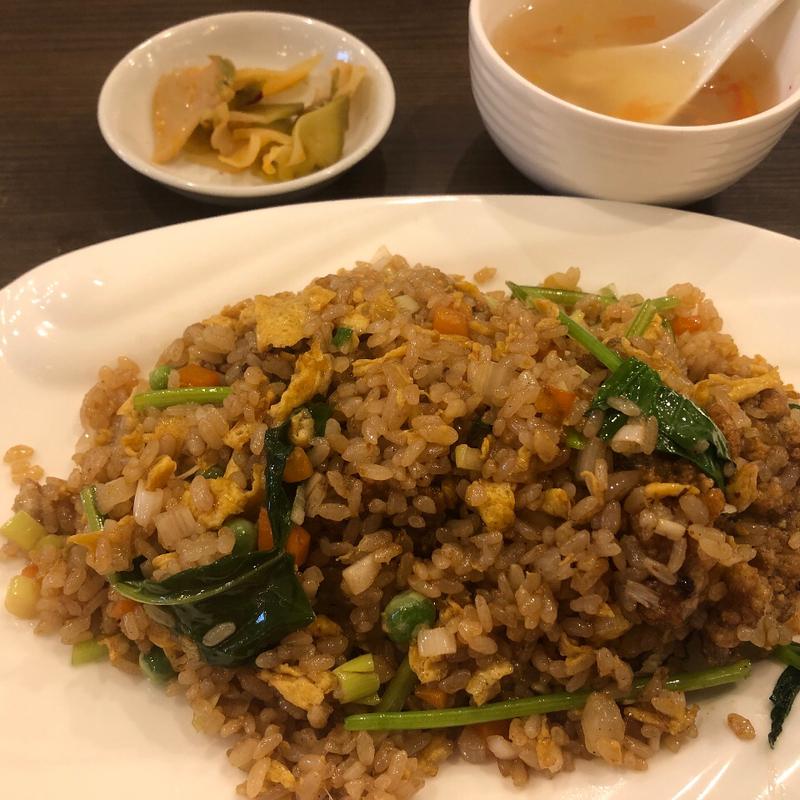 牡蠣五目オイスターソース炒飯(上海料理 寒舎 ひばりケ丘店 )