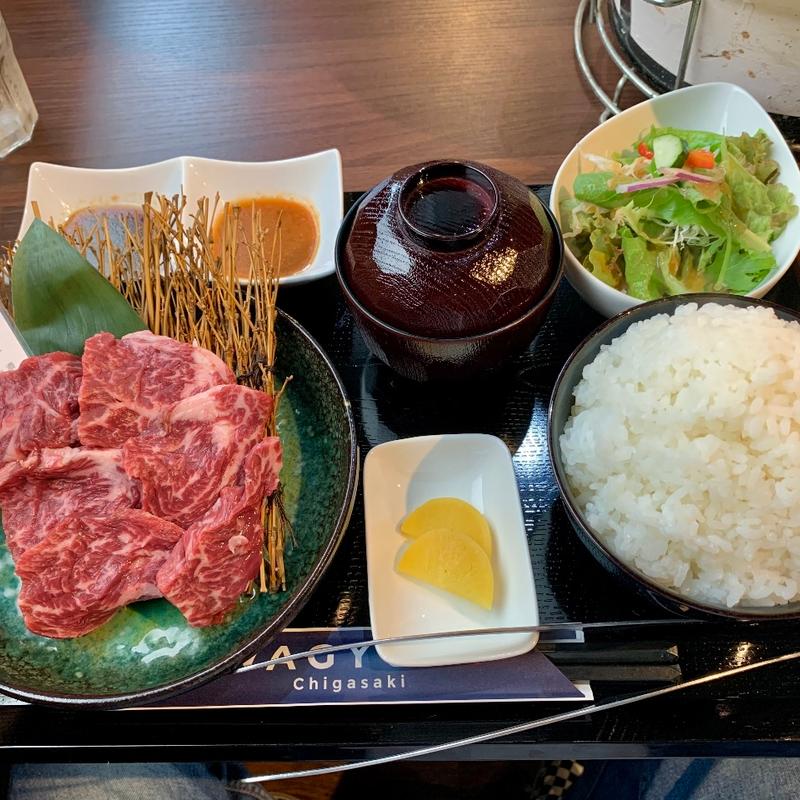 上ハラミ御膳(WAGYU-X (和牛エックス))