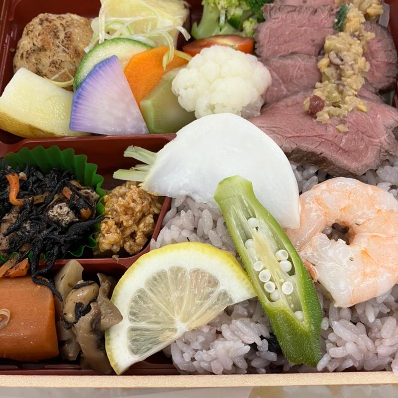 牛肉とほっこり野菜御膳(大地ノ青果店)