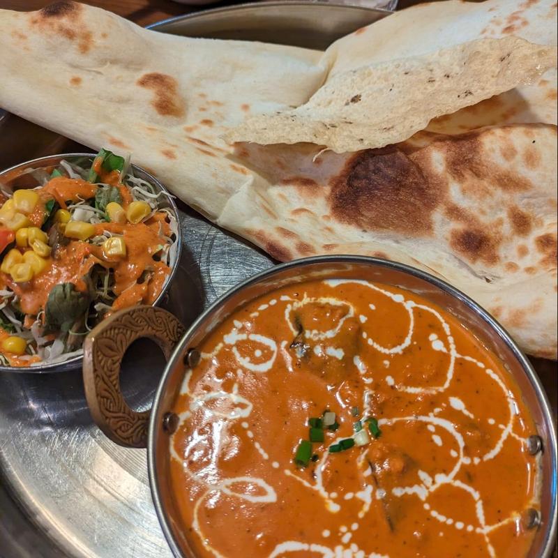 ナスとキーマのカレー(インド・ネパール料理 チャンドラマ)