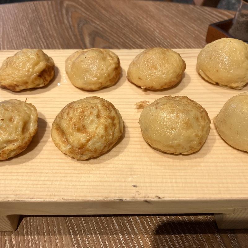 明石焼き(タコ)(串かつとお出汁 串右衛門 大阪新世界店)