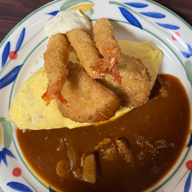 カツオムハヤシセット(北極星 心斎橋本店)