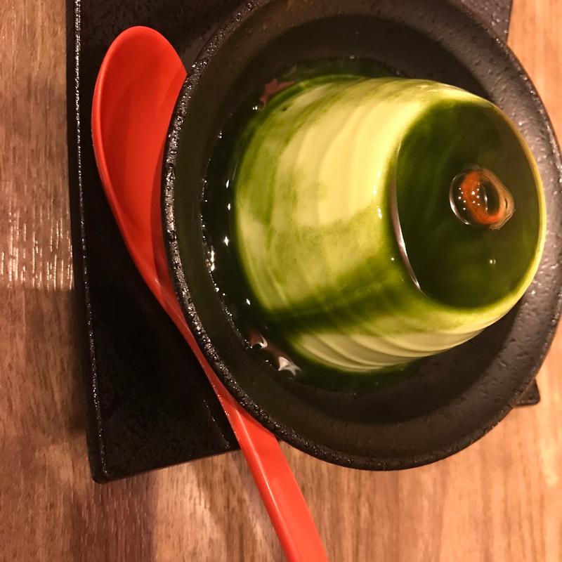 抹茶杏仁豆腐(一蘭 豊橋店)