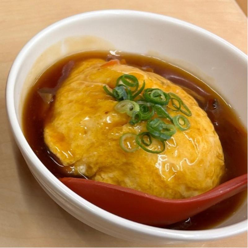 天津飯(ラーメン横綱 柏原店)