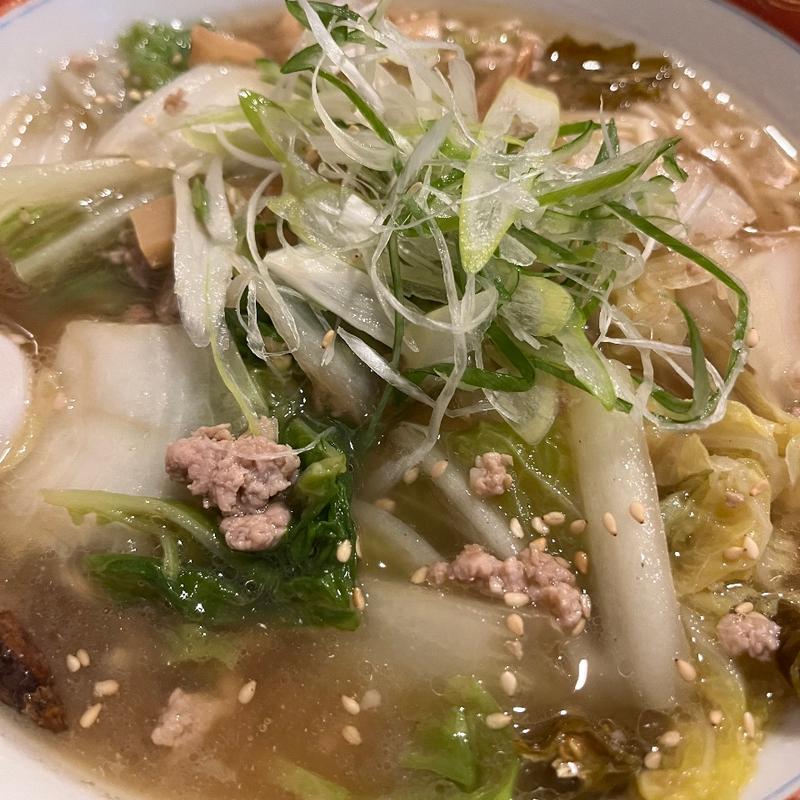 辛口白菜ラーメン(いせのじょう)