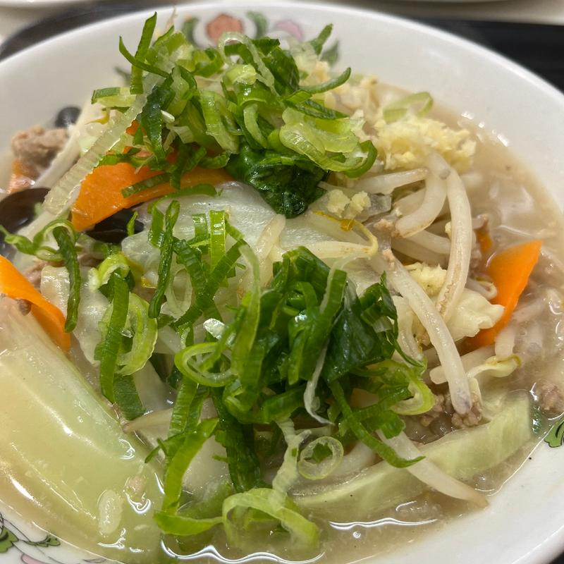 生姜タンメン(餃子の王将 イオン千歳店)