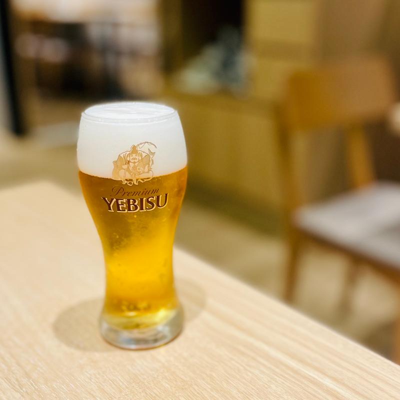エビス生ビール(魚力食堂 光が丘店)