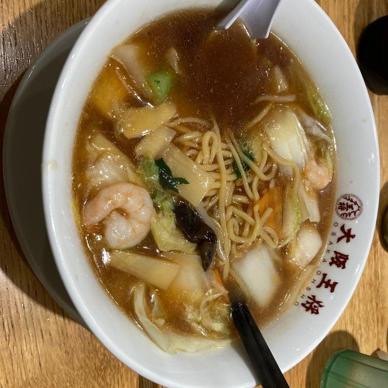 五目あんかけラーメン(大阪王将 浜松中央店 )