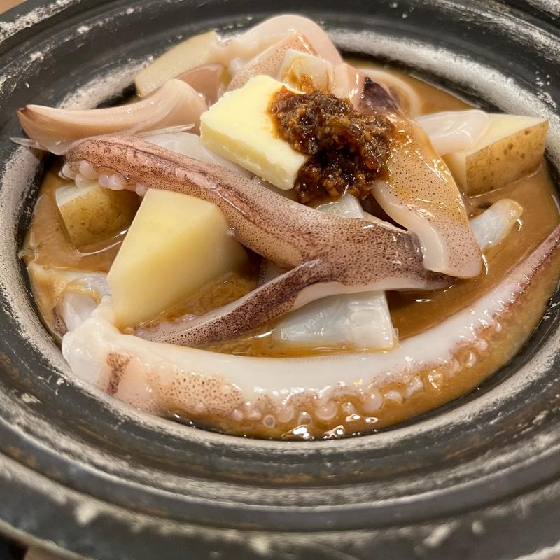 いかゴロ焼き(創作和食 がんこ 新宿山野愛子邸)