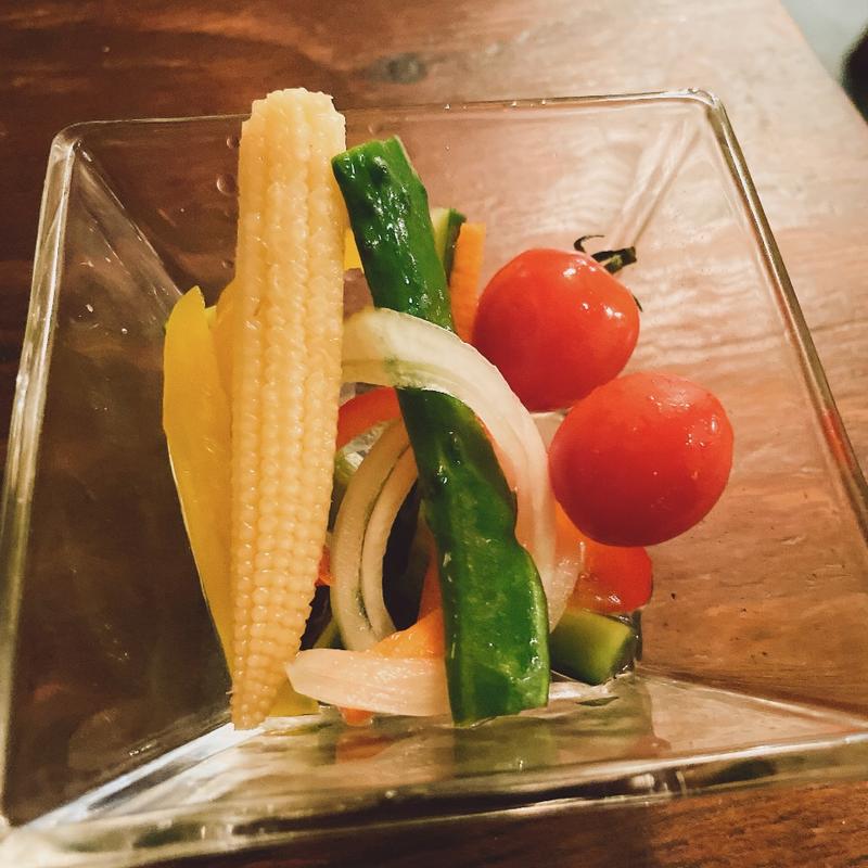 さっぱり自家製ピクルス(北海道イタリアン居酒屋 エゾバルバンバン 松本店 )