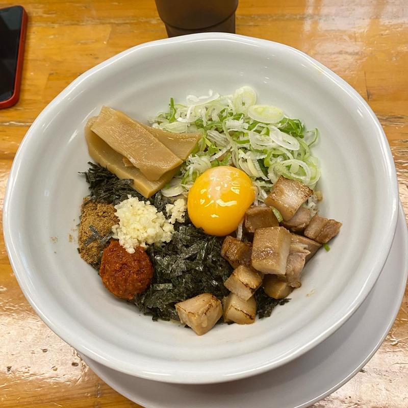 まぜそば(ふくろう 江南店)