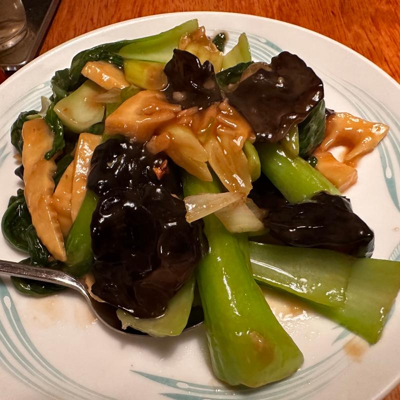 青梗菜炒め(台湾屋台 新台北)