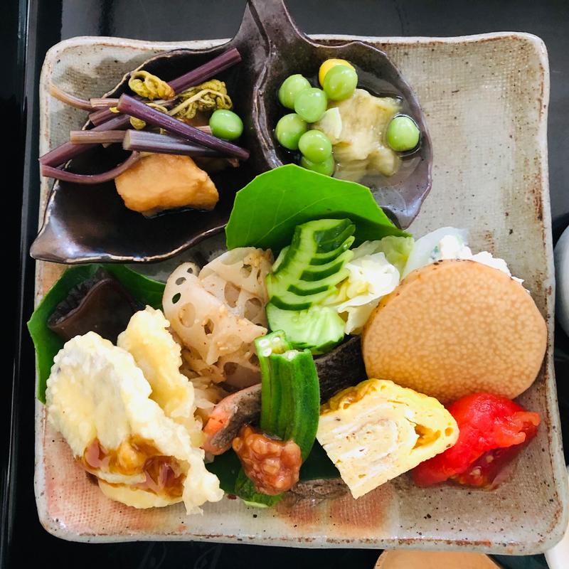 おかずプレート_そばの実セット(オープンキッチン麗)