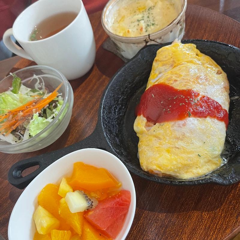 オムライスプレート(Cafe&diner West)