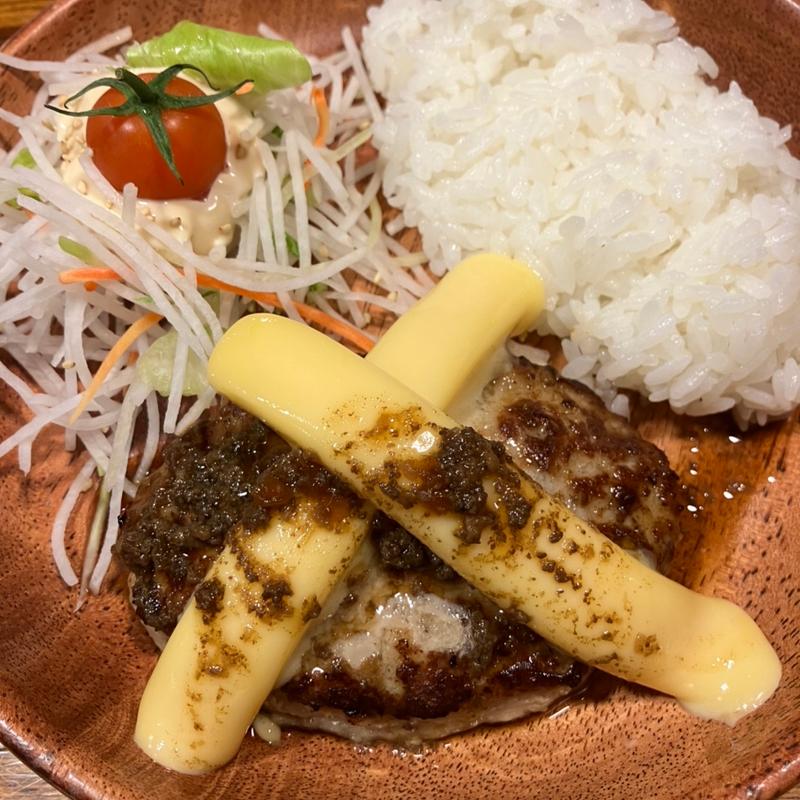 ミニマムチーズバーグディッシュ(びっくりドンキー大通地下店)