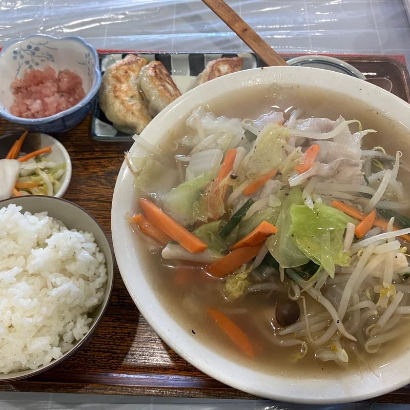 タンメン定食(三河屋 )