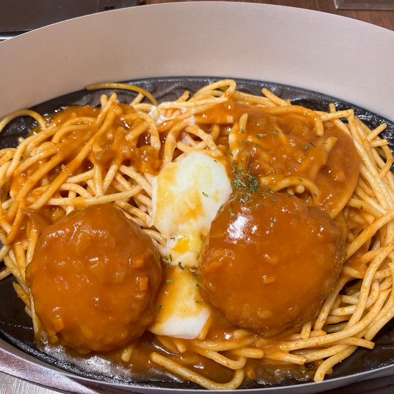 元祖カニコロッケスパゲティ(心斎橋ミツヤ 阪急三番街店)