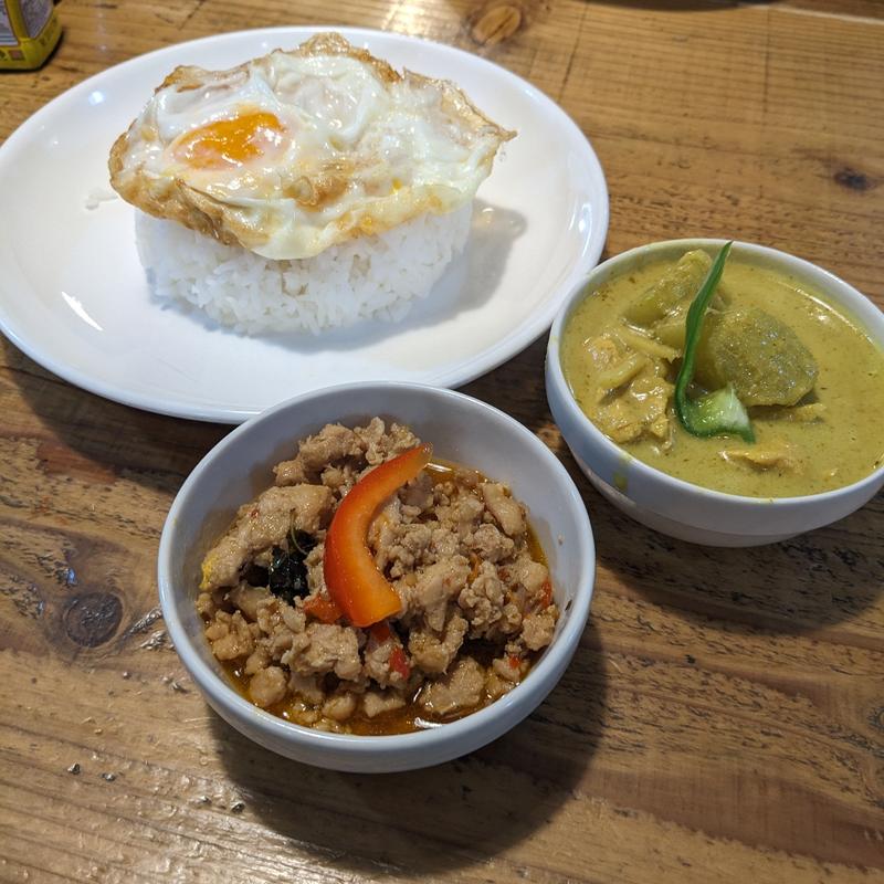 ミニセット(バンコックコスモ食堂)