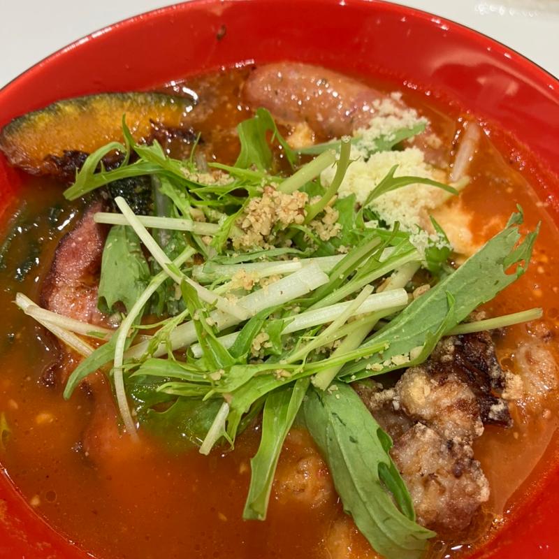 肉肉トマト麺(トマト麺 Vegie 三井アウトレットパーク札幌北広島)