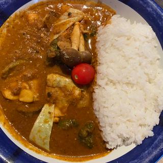 チキン野菜カレー(カリーライス専門店エチオピア 本店)