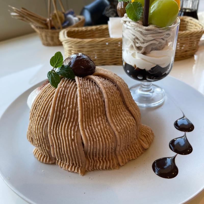 マロンパンケーキ(カフェシュシュ)