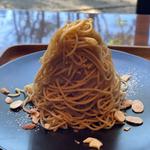 絞りたてモンブラン(神乃珈琲 川崎有馬店)
