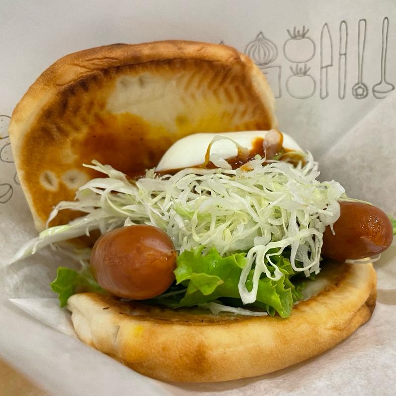 月見フォカッチャ(モスバーガー プラッセ川内店 )