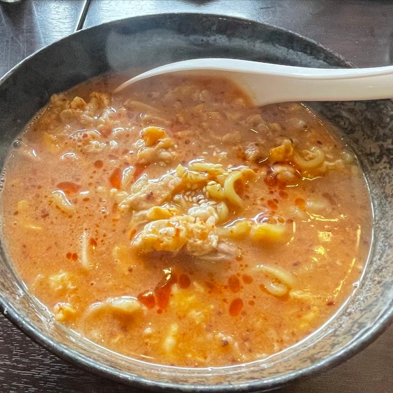 担々麺10辛(焼き鳥エイト)