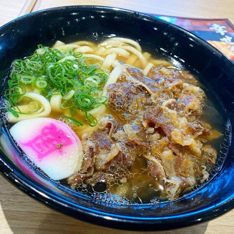 肉うどん(資さんうどん 岡山大元店)