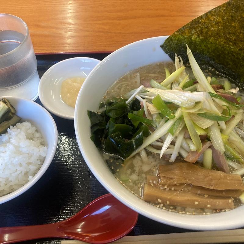 神志流ネギ塩ラーメン(栃木中華そば 神志)