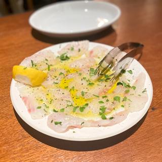 旬魚のカルパッチョ(Osteria&Bar GONZO)