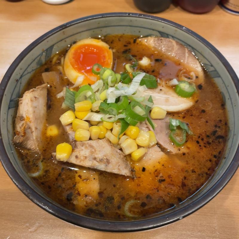 味噌らーめん(焦がしネギらーめん 葱次郎)