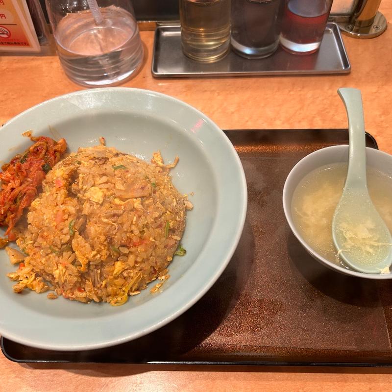 キムチチャーハン(元祖ニュータンタンメン本舗 京町店)