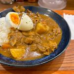 自家製カレー(カレーと喫茶あまりろ)