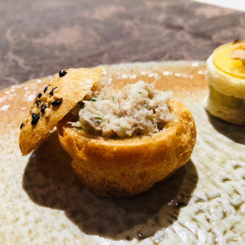 黒豚リエットを詰めたグジェール(ターブルドシック （Table de Chic）)