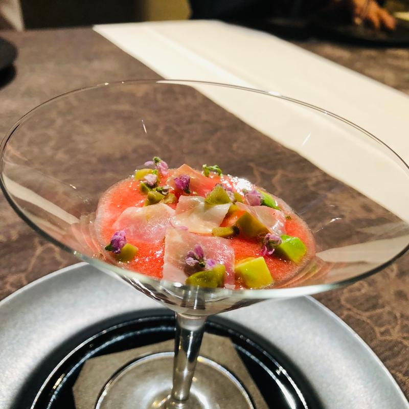 ガスパチョ仕立ての冷製スープ(ターブルドシック （Table de Chic）)