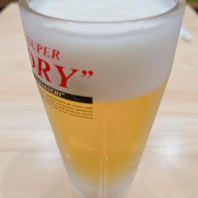 生ビール(そば処 寿美吉)