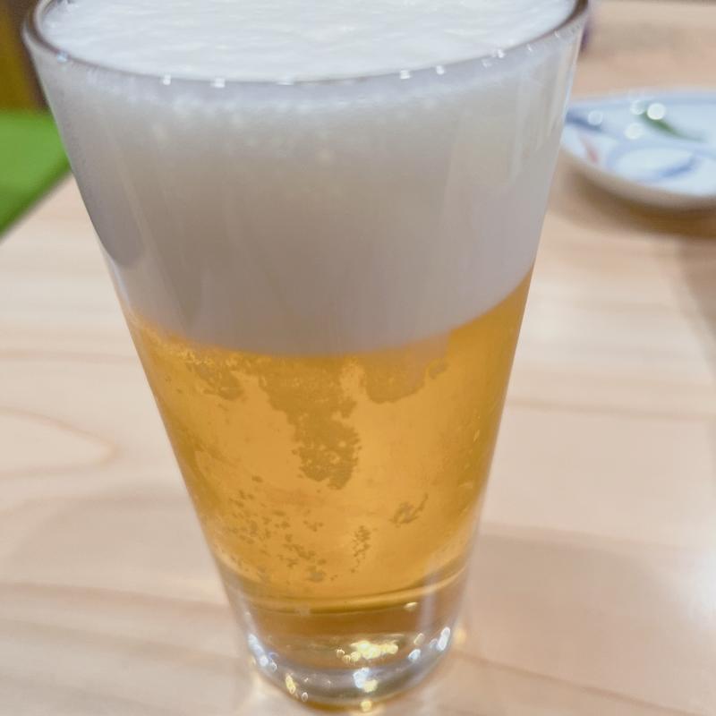 生ビール(小)(そば処 寿美吉)